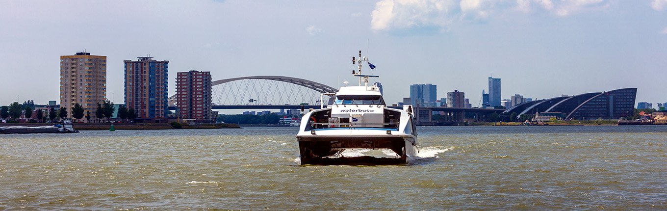 fahrrad schiffsroute von amsterdam ueber utrecht nach rotterdam